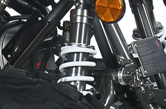 Dual A-arm  front suspension